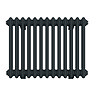 Keswick 450 x 605mm Horizontal Radiator Anthracite 2 Column