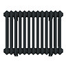 Keswick 450 x 605mm Horizontal Radiator Anthracite 3 Column