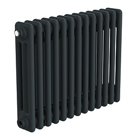 Keswick 450 x 605mm Horizontal Radiator Anthracite 3 Column