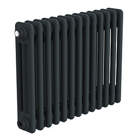 Keswick 450 x 605mm Horizontal Radiator Anthracite 3 Column