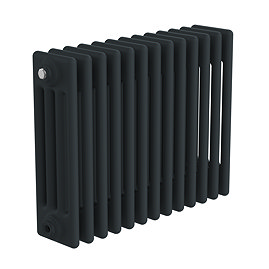 Keswick 450 x 605mm Horizontal Radiator Anthracite 4 Column