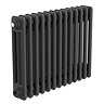 Keswick 450 x 605mm Horizontal Radiator Matt Black 3 Column