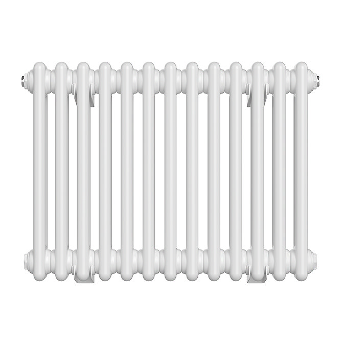 Keswick 450 x 605mm Horizontal Radiator White 2 Column