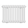 Keswick 450 x 605mm Horizontal Radiator White 2 Column