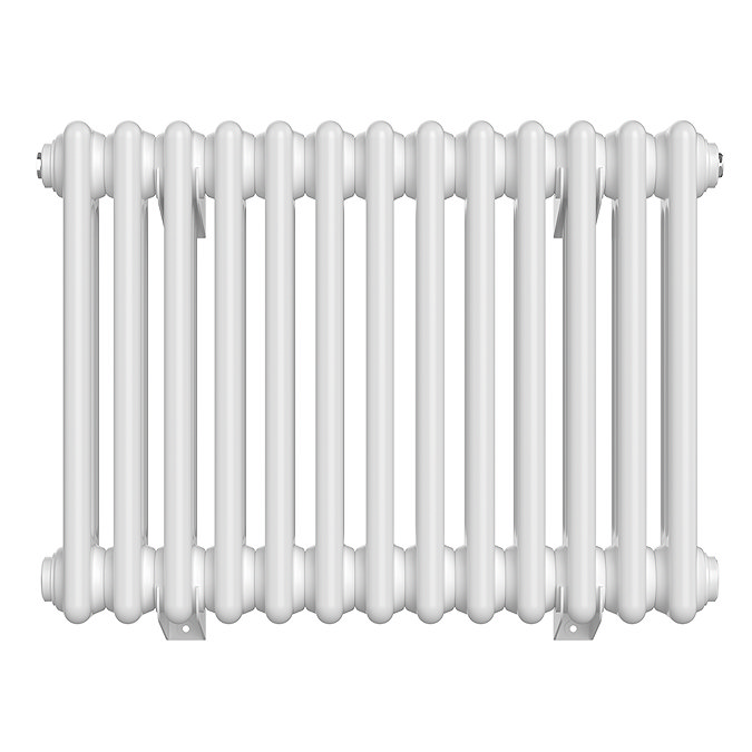 Keswick 450 x 605mm Horizontal Radiator White 3 Column