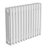 Keswick 450 x 605mm Horizontal Radiator White 3 Column