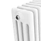 Keswick 450 x 605mm Horizontal Radiator White 4 Column