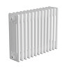 Keswick 450 x 605mm Horizontal Radiator White 4 Column