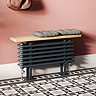 Keswick 480 x 850mm Cast Iron Style 4 Column Anthracite Bench Radiator