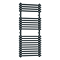 Keswick 500 x 1140 Cast Iron Style Traditional 2 Column Anthracite Towel Rail