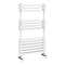 Keswick 500 x 832 Cast Iron Style Traditional White Towel Rail