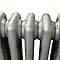Keswick 600 x 1010mm Cast Iron Style Traditional 3 Column Industrial Silver Radiator