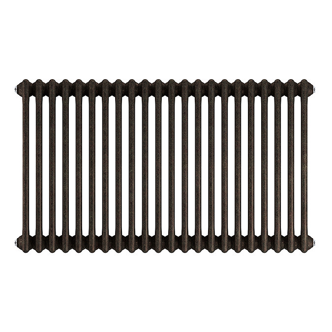 Keswick 600 x 1010mm Cast Iron Style Traditional 3 Column Antique Mottled Copper Radiator