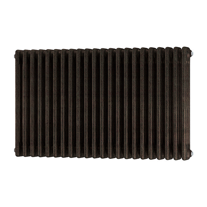 Keswick 600 x 1010mm Cast Iron Style Traditional 3 Column Antique Mottled Copper Radiator
