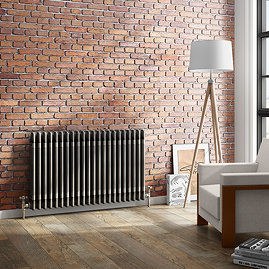 Keswick 600 x 1010mm Raw Metal (Lacquered) 3 Column Radiator