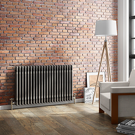 Keswick 600 x 1010mm Raw Metal (Lacquered) 3 Column Radiator