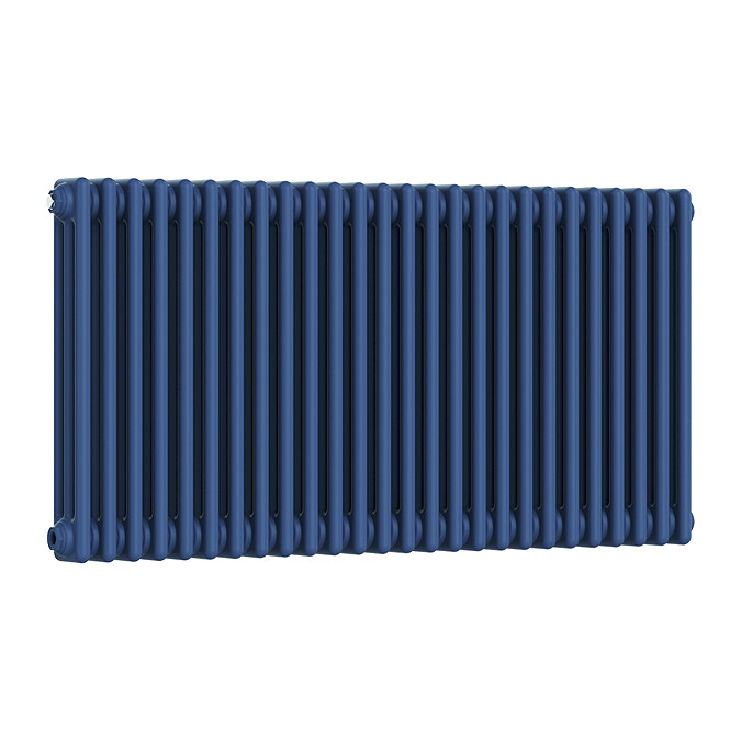 Keswick 600 x 1190mm Cast Iron Style Traditional 3 Column Regal Blue Radiator