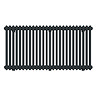 Keswick 600 x 1190mm Horizontal Radiator Anthracite 2 Column