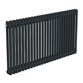 Keswick 600 x 1190mm Horizontal Radiator Anthracite 2 Column