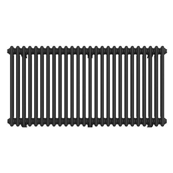 Keswick 600 x 1190mm Horizontal Radiator Matt Black 2 Column