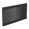 Keswick 600 x 1190mm Horizontal Radiator Matt Black 2 Column