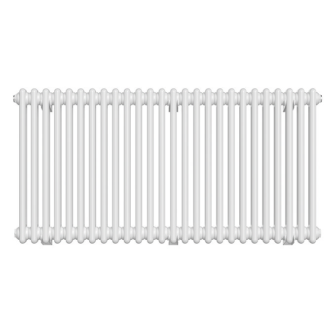 Keswick 600 x 1190mm Horizontal Radiator White 2 Column