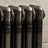 Keswick 600 x 1190mm Raw Metal (Lacquered) 3 Column Radiator