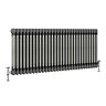 Keswick 600 x 1370mm Raw Metal (Lacquered) 3 Column Radiator