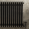 Keswick 600 x 1370mm Raw Metal (Lacquered) 3 Column Radiator