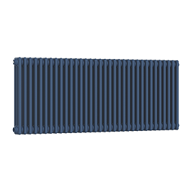 Keswick 600 x 1550mm Cast Iron Style Traditional 3 Column Regal Blue Radiator