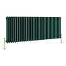 Keswick 600 x 1550mm Cast Iron Style Traditional 3 Column Regal Green Radiator