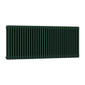 Keswick 600 x 1550mm Cast Iron Style Traditional 3 Column Regal Green Radiator