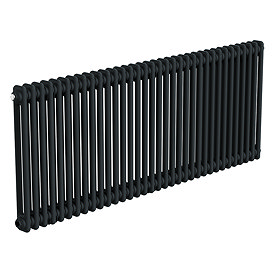 Keswick 600 x 1550mm Horizontal Radiator Anthracite 2 Column