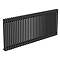 Keswick 600 x 1550mm Horizontal Radiator Matt Black 2 Column