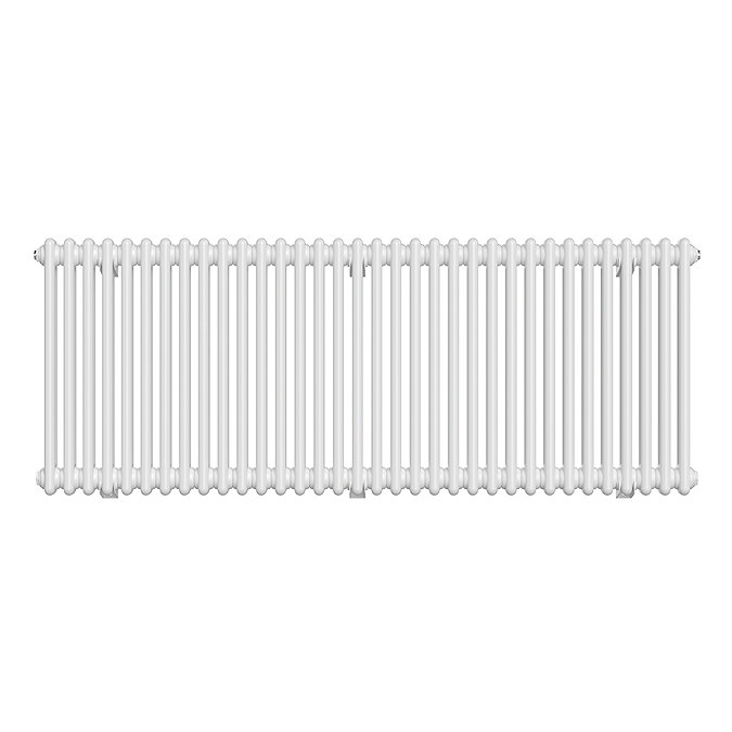 Keswick 600 x 1550mm Horizontal Radiator White 2 Column