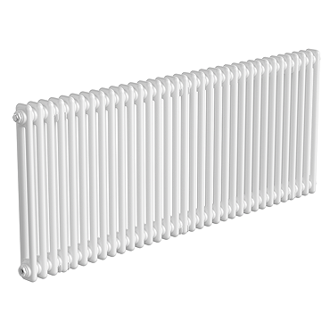 Keswick 600 x 1550mm Horizontal Radiator White 2 Column