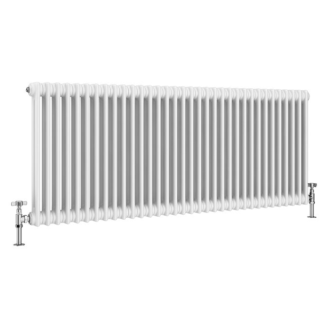 Keswick 600 x 1550mm Horizontal Radiator White 2 Column