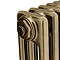 Keswick 600 x 425mm Cast Iron Style Traditional 3 Column Antique Brass Radiator