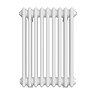 Keswick 600 x 425mm Cast Iron Style Traditional 4 Column White Radiator