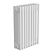 Keswick 600 x 425mm Cast Iron Style Traditional 4 Column White Radiator