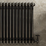 Keswick 600 x 1010mm Raw Metal (Lacquered) 3 Column Radiator