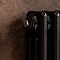 Keswick 600 x 650mm Cast Iron Style Traditional 3 Column Antique Mottled Copper Radiator