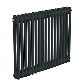 Keswick 600 x 785mm Horizontal Radiator Anthracite 2 Column