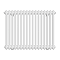Keswick 600 x 785mm Horizontal Radiator White 2 Column