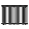Keswick 750 x 1010mm Horizontal Radiator Matt Black 3 Column