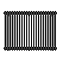 Keswick 750 x 1010mm Horizontal Radiator Matt Black 4 Column