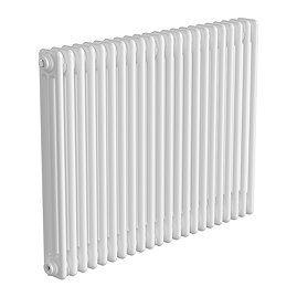 Keswick 750 x 1010mm Horizontal Radiator White 3 Column