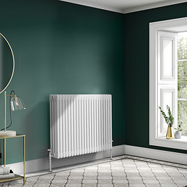 Keswick 750 x 1010mm Horizontal Radiator White 4 Column
