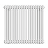 Keswick 750 x 785mm Cast Iron Style Traditional 4 Column White Radiator