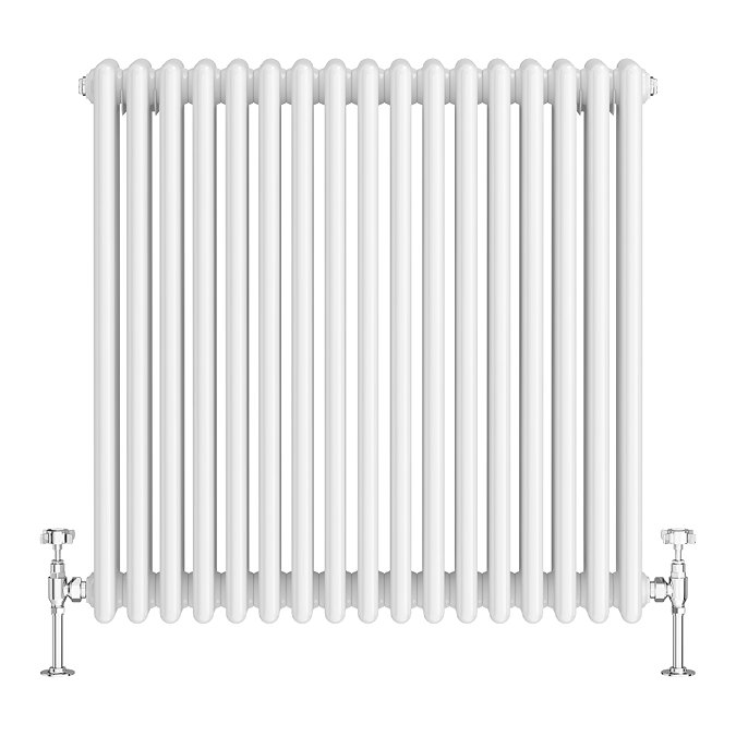 Keswick 750 x 785mm Horizontal Radiator White 4 Column